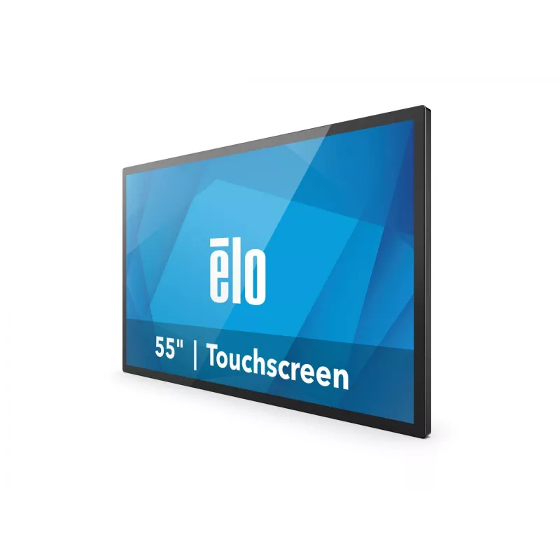 Elo 5554L, 138,6 cm (54,6 col.), projekcinis talpinis, 4K, USB-C, Ethernet, rinkinys, juodas jutiklinis monitorius (16:9), 138,6 cm (54,6 col.), projekcinis talpinis, kelių lietimų (40 taškų), skiriamoji geba