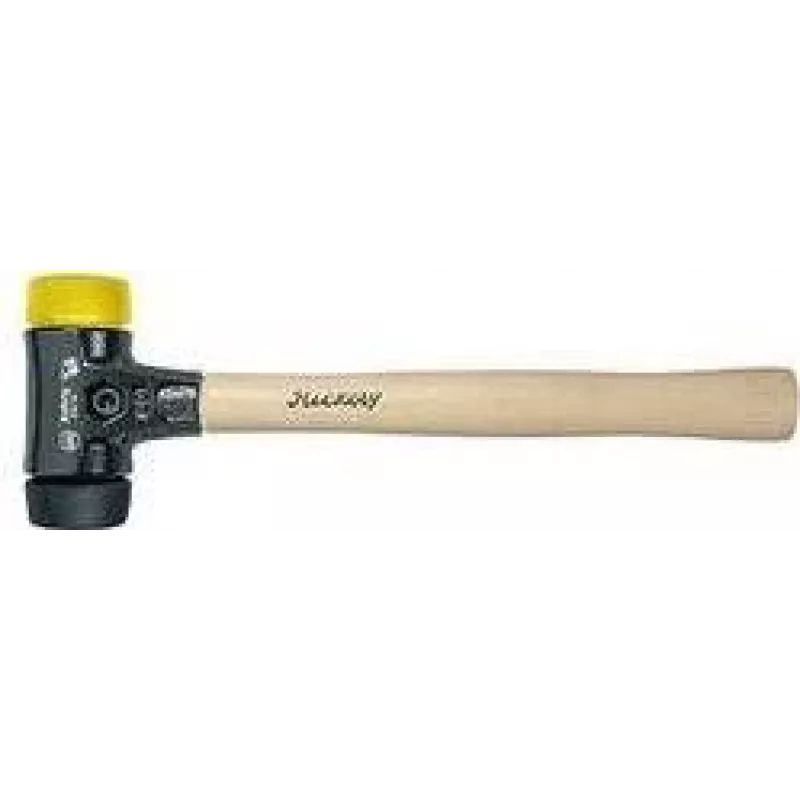 Plaktukas su nesvyruojančiu antgaliu Wiha Safety 26434 Medinė rankena Juoda Geltona 290 mm 300 g