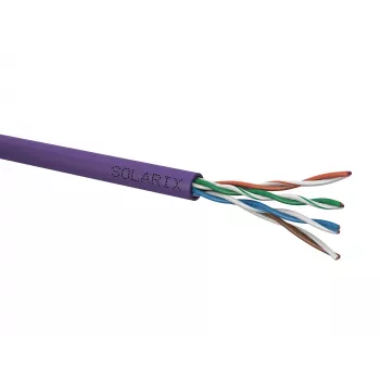 Tinklo kabelis Solarix SXKD-5E-UTP-LSOH UTP CAT5E 100m mėlynas
