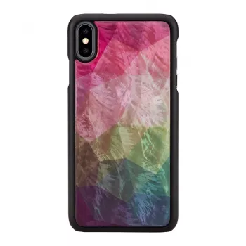 Apsauginis išmaniojo telefono dėklas iKins, skirtas iPhone XS Max — vandens gėlių dizainas, juodas