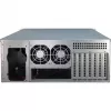 Serverio korpusas Inter-Tech 4U-4424 stovo, juodas, sidabrinis