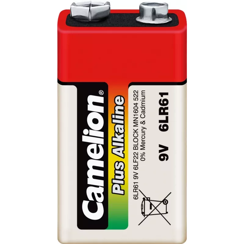 Vienkartinė baterija Camelion 6LR61-SP1 9V šarminė