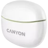 CANYON Ausinės Į ausis TWS-5, Žalia Bluetooth 5.3, liečiamasis valdymas, įkrovimo įvestis: USB-C