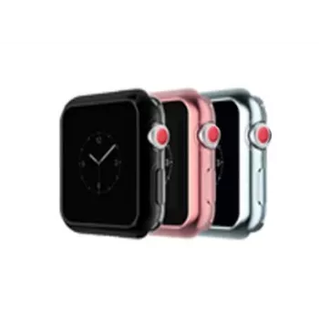 Apsauginis dėklas „Devia Gold-plated series V2“, skirtas „Apple Watch“ 44 mm, rožinio aukso apdaila