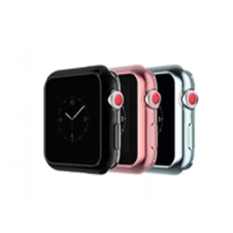 Apsauginis dėklas „Devia Gold-plated series V2“, skirtas „Apple Watch“ 44 mm, rožinio aukso apdaila