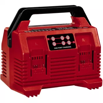 EINHELL Power X-Quattrocharger 4A – universalus Power X-Change įkroviklis, tinkamas 4 akumuliatoriams (LED būsenos indikacija | lygiagretus įkrovimas | greitas įkrovimas | įkrovimo valdymas | atnaujinimo režimas)