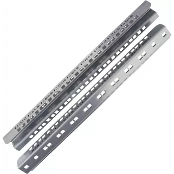 Stovo bėgių rinkinys LOGON RAX405, nerūdijantis plienas, 48.3 cm