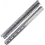 Stovo bėgių rinkinys LOGON RAX405, nerūdijantis plienas, 48.3 cm