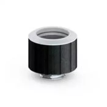 Vandeniu aušinimo kelių jungčių vamzdelis BitsPower Artemis Advanced Multi-Link 16 mm skersmens matinės juodos spalvos