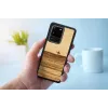 man and wood Galaxy S20 Ultra telefono dėklas, tera juoda