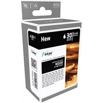 ASTAR AS15597 - Rašalas pigmento pagrindu - Žydra - Purpurinė - Geltona - HP - HP Deskjet 3320 - 3325 - 3420 - 3425 - 3520 - 3535 - 3550 - 3645 - 3647 - 3650 - 3745 - 3845 - Deskjet 5650,.