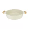 Sekli keptuvė D28cm 4,1L/smėlio spalvos
