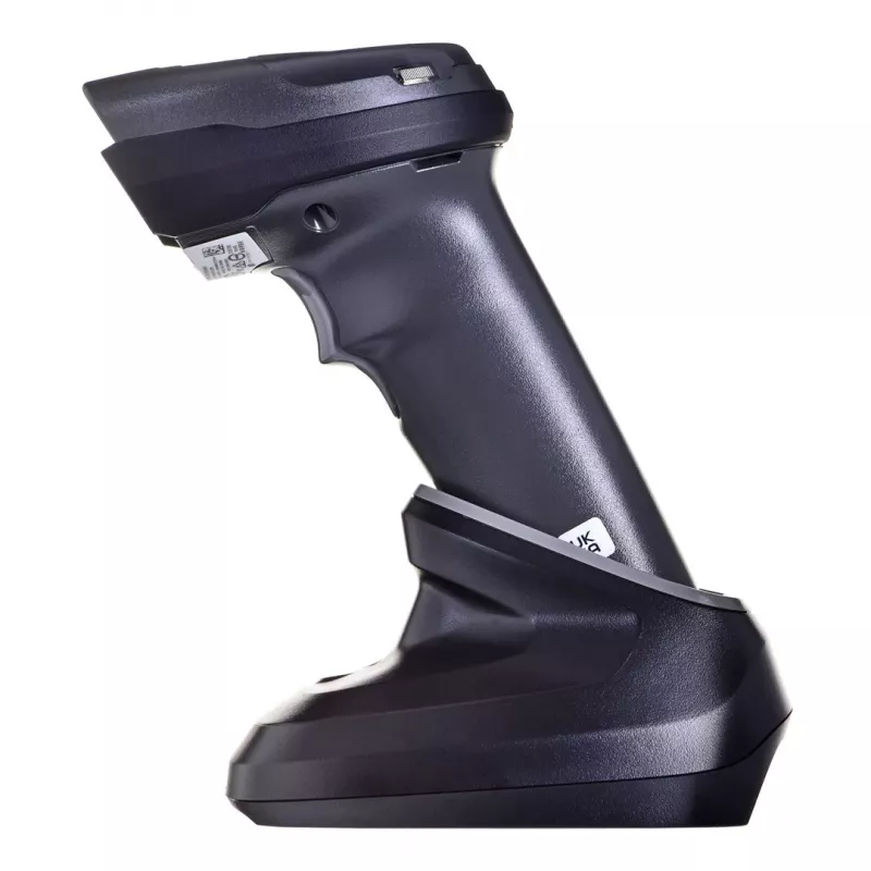 Rankinis brūkšninių kodų skaitytuvas Zebra DS2278 — 1D/2D LED skaitytuvas, Bluetooth ir USB, Li‑Ion 2400 mAh, IP42, 214 g