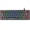 GAMIAC TKL69G SF žaidimų klaviatūra, Kailh Mėlyna - juoda/pilka