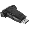 Wentronic Goobay HDMI™ / DVI-D adapteris, HDMI standartinis kištukas (A tipas), juodas - 19 kontaktų HDMI™ kištukas > DVI-D (24+1) lizdas (68098)