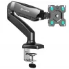 ONKRON G80-B Sukamasis ir pakreipiamas stalinis laikiklis 13‘-32’ monitoriams, max. 8 kg, su sukimu, juodas