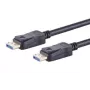 DisplayPort kabelis Microconnect MC-DP-8K-100V2.0B 8K raiška 100V2.0