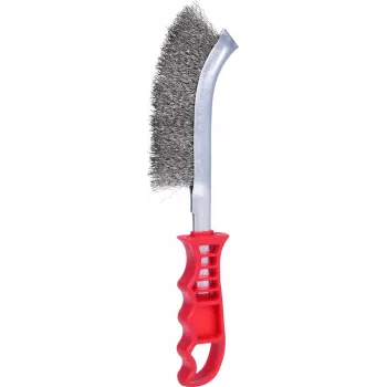 Vielinis šepetys ks tools 201.2301, 250 mm, nerūdijančio plieno šereliai