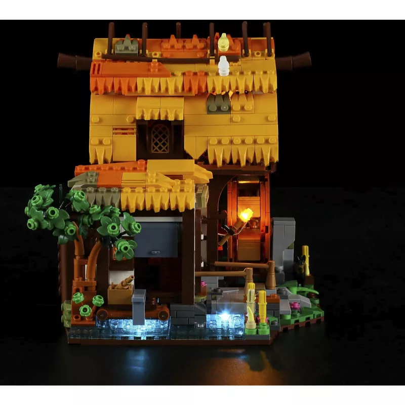 Lumibricks Medieval Watermill Building Set