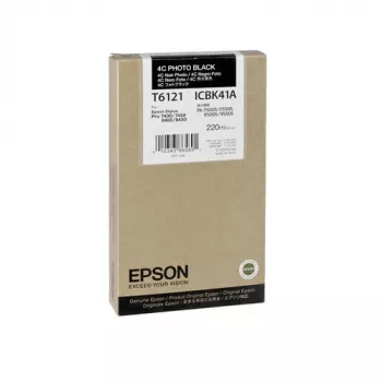 Epson Singlepack Photo Juoda T612100 220 ml