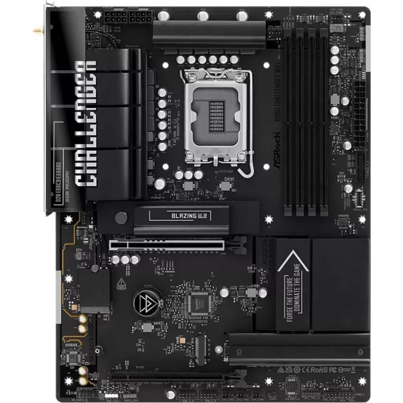 ASRock B860 Challenger WiFi ATX pagrindinė plokštė