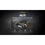 Ant galvos dedamas žibintuvėlis Nitecore NU11 — 150 lm, IPX5, įkraunamas per USB, 41 g, geltonas/juodas