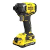 Stanley SFMCF820D2K elektrinis suktuvas / smūginis suktuvas 2900 aps./min. Juoda, geltona