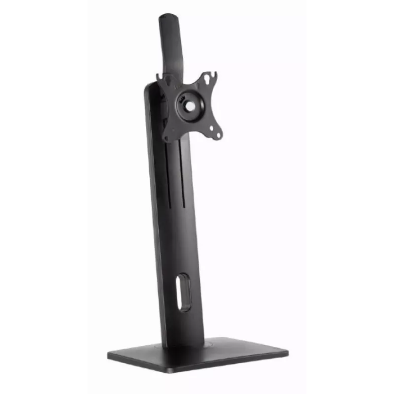 Gembird MS-D1-01 monitoriaus stalinis stovas, reguliuojamo aukščio, juodas