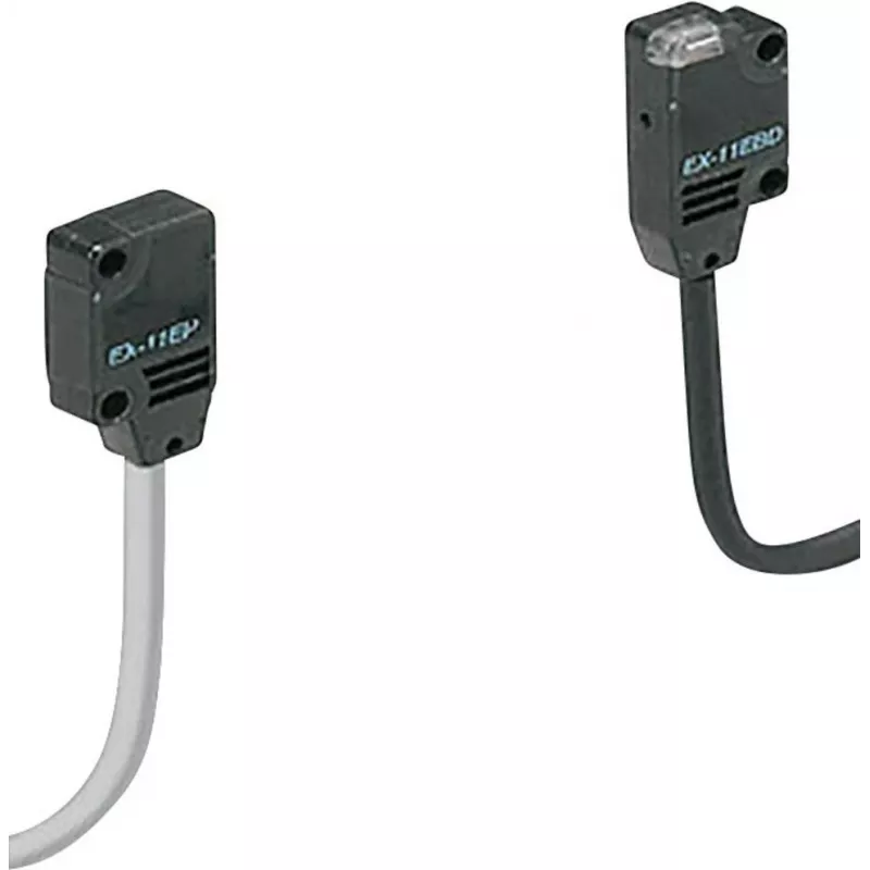 Panasonic Einweg-Lichtschranke EX11EBPN — vieno spindulio fotoelektrinis jutiklis, veikimo nuotolis 0,15 m