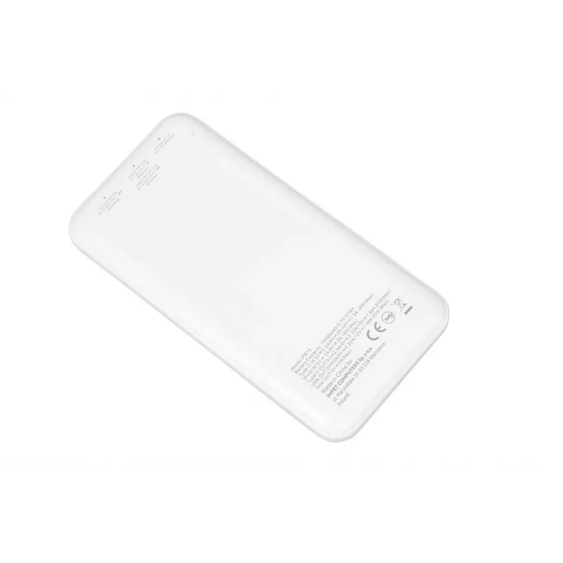 Nešiojama maitinimo banka IBOX IPB10 10000 mAh, ličio jonų, Quick Charge 3.0, USB-C ir USB-A išvestys, 20W PD