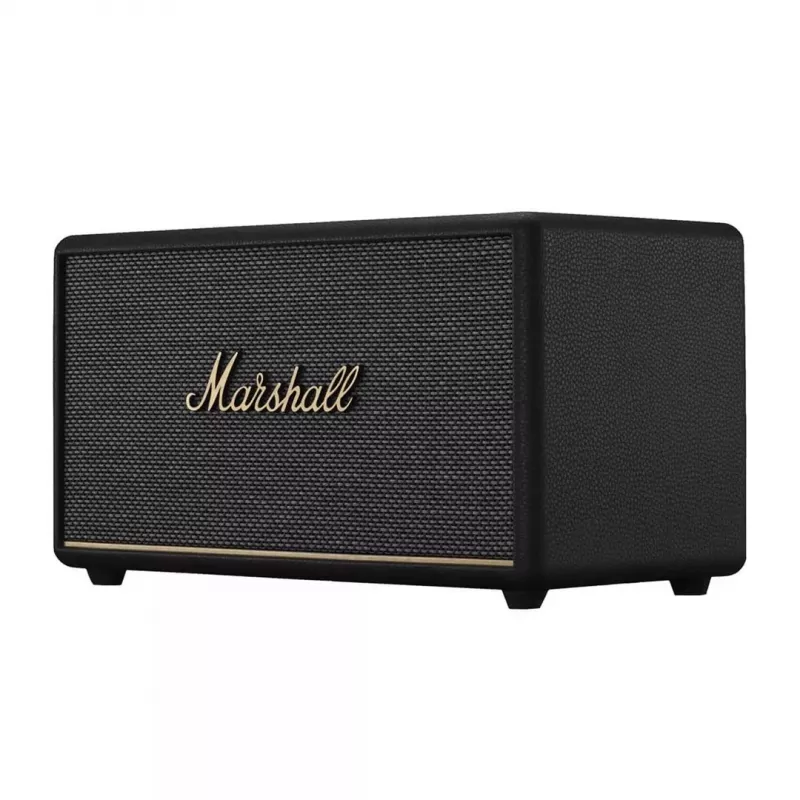 Belaidis Bluetooth garsiakalbis Marshall Headphones Stanmore III Juoda — kompaktiška namų garso sistema, kelių įrenginių, RCA ir optinė sąsaja paruošta