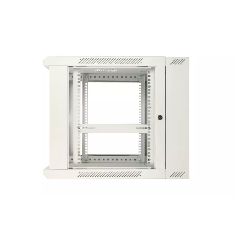 Extralink stovo spinta 9U 600x600 AZH pilka, montuojama ant sienos, atverčiama