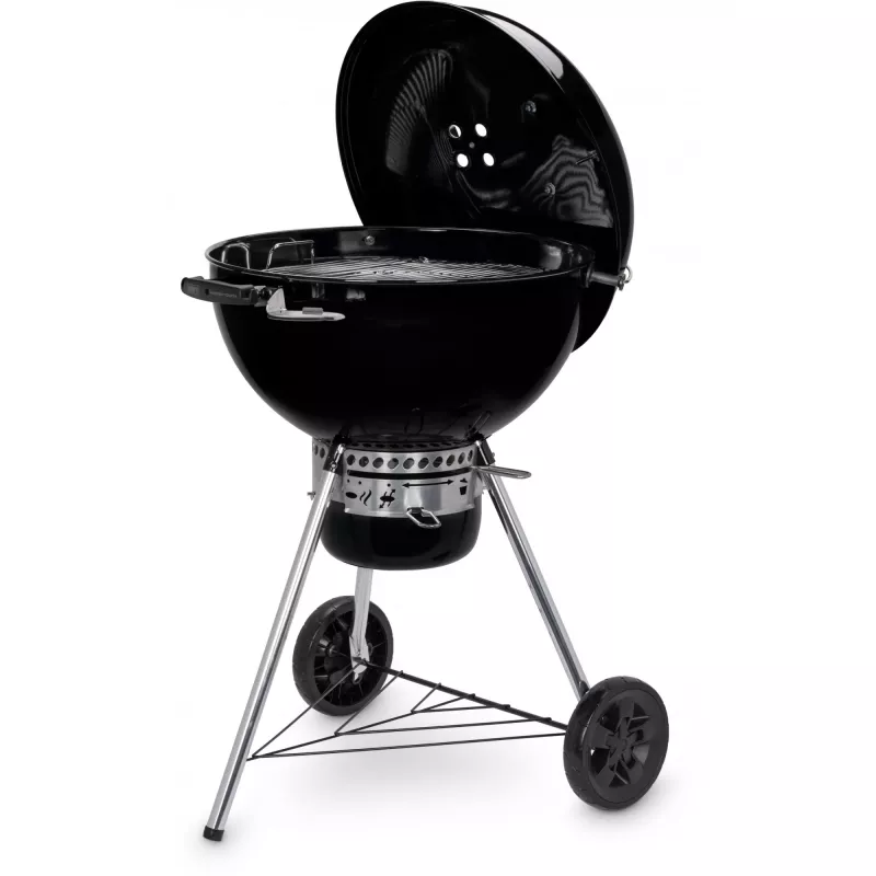 Weber Holzkohlegrill Master Touch GBS E-5750, 57 cm Juoda