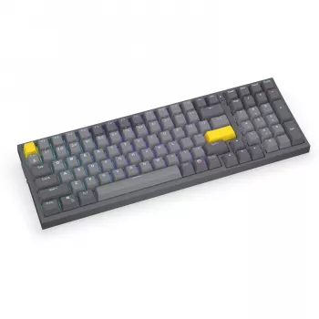 Celeris 1800, žaidimų klaviatūra pilka, JAV išdėstymas, ENDORFY Yellow (Gateron)