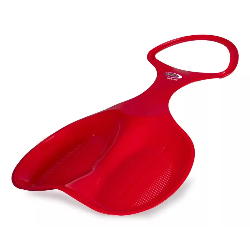 Rogutės Jamara Snow Play Snow Glider raudonos — plastikinės, 570×380×30 mm