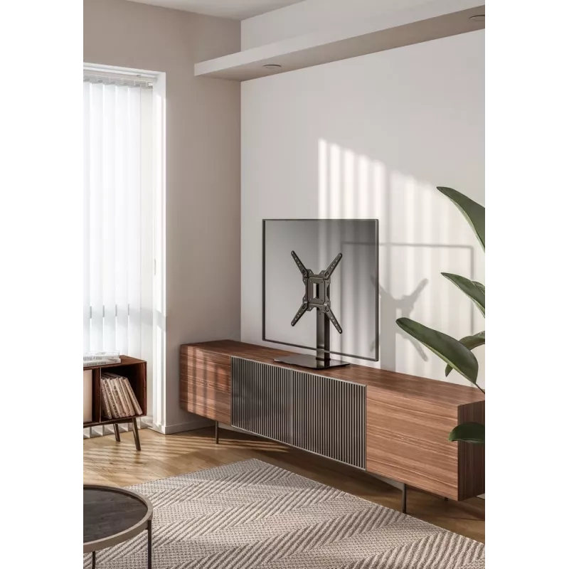 Gembird TVS-D55S-01 stalinis TV stovas (pasukamas), 23 - 55, juodas