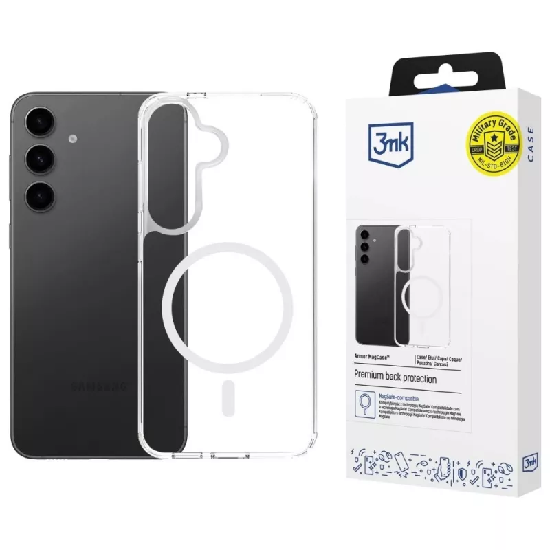 Apsauginis MagCase Armor dėklas Samsung Galaxy A16 (4G/5G) iš 3MK – patvarus plonas dizainas