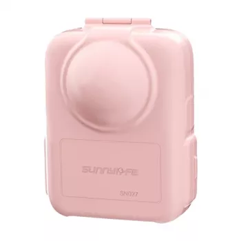 Sunnylife SN027 pusiau atviras plastikinis apsauginis dėklas (rožinis)