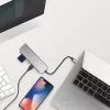 LogiLink UA0343 USB-C daugiafunkcis šakotuvas, aliuminis, USB 3.2 2-os kartos, įvairių