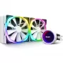 CPU aušintuvas skysčiu Kraken X63 280mm RGB baltas