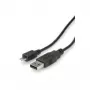 ROLINE USB 2.0 kabelis, USB A ST - Micro USB B ST 0,8 m (11.02.8754)