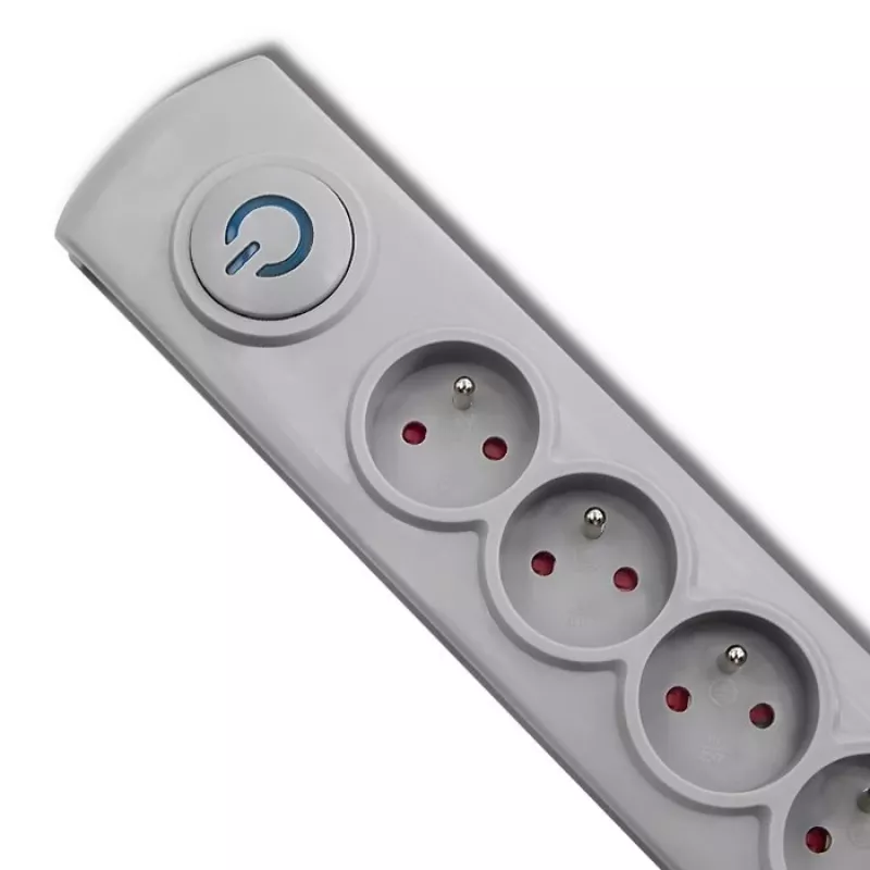 Apsauga nuo viršįtampių Qoltec 50270 Pilka 5 kintamosios srovės lizdai 230V