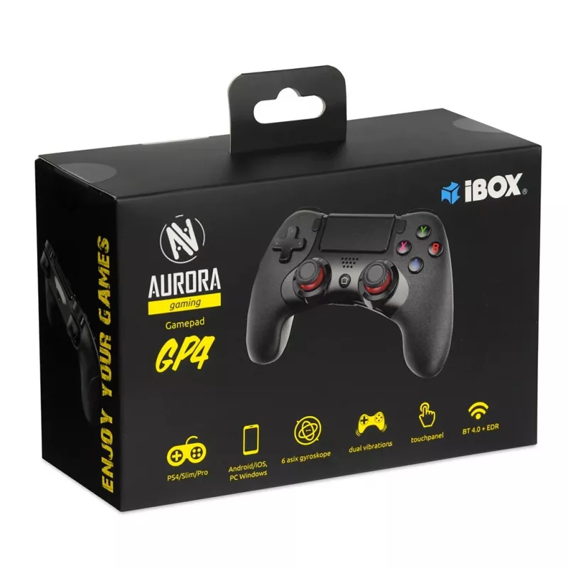IBox IGP4 Gaming Peripheral Juoda Bluetooth Gamepad Analogue/Digital Android, PC, PlayStation 4, iOS