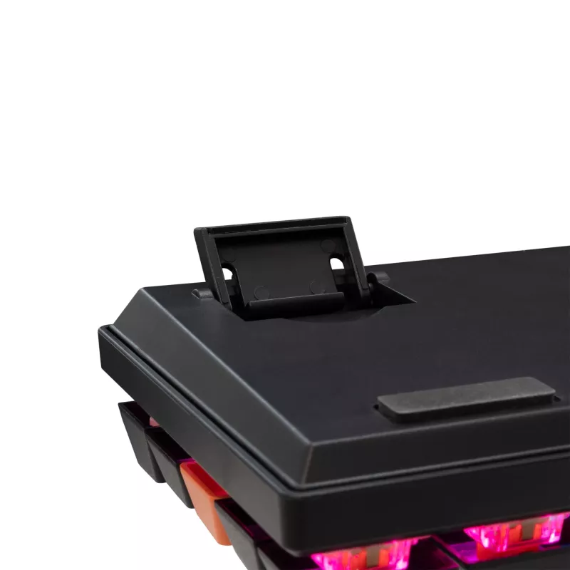 Mechaninė klaviatūra Baracuda Dolphin juoda US išdėstymas su Red jungikliais