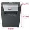 Rexel Momentum X406 kryžminio pjovimo popieriaus smulkintuvas P4, dalelių pjovimas, 4 x 28 mm, 15 L, 125 lapai, 70 dB, mygtukai