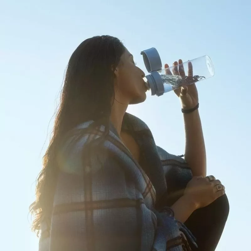 Brita Vital filtravimo butelis 0,6 l pastelinė mėlyna
