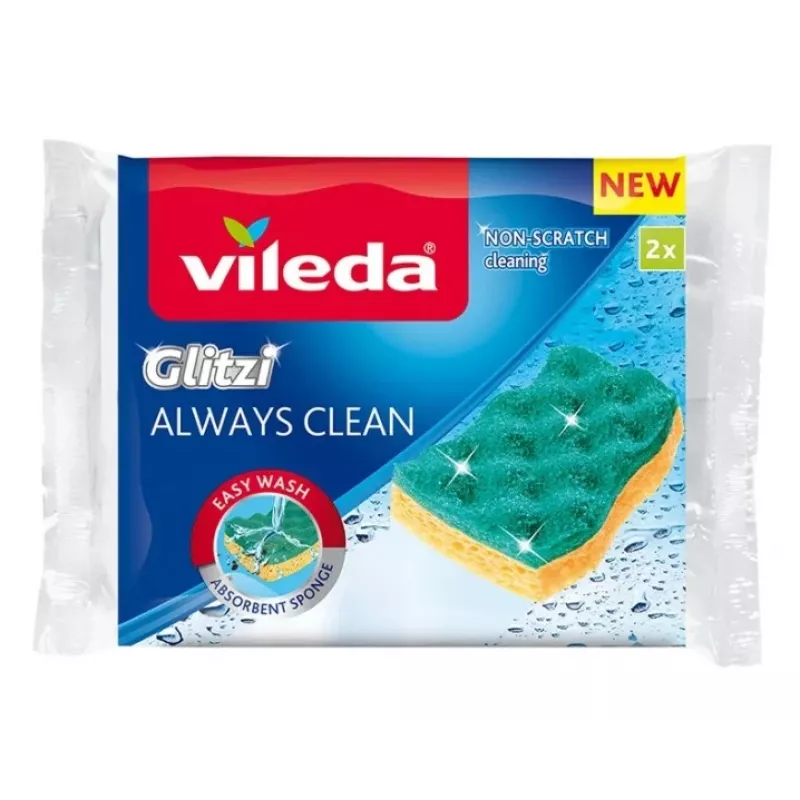 Viscose kempinė Vileda Glitzi Always Clean 2 vnt.