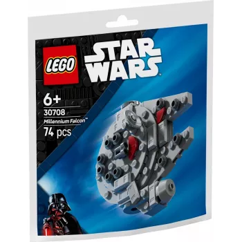 LEGO konstrukcinis žaislas 30708 Star Wars Millennium Falcon Mini-Model Polybag, mažas kolekcinis rinkinys