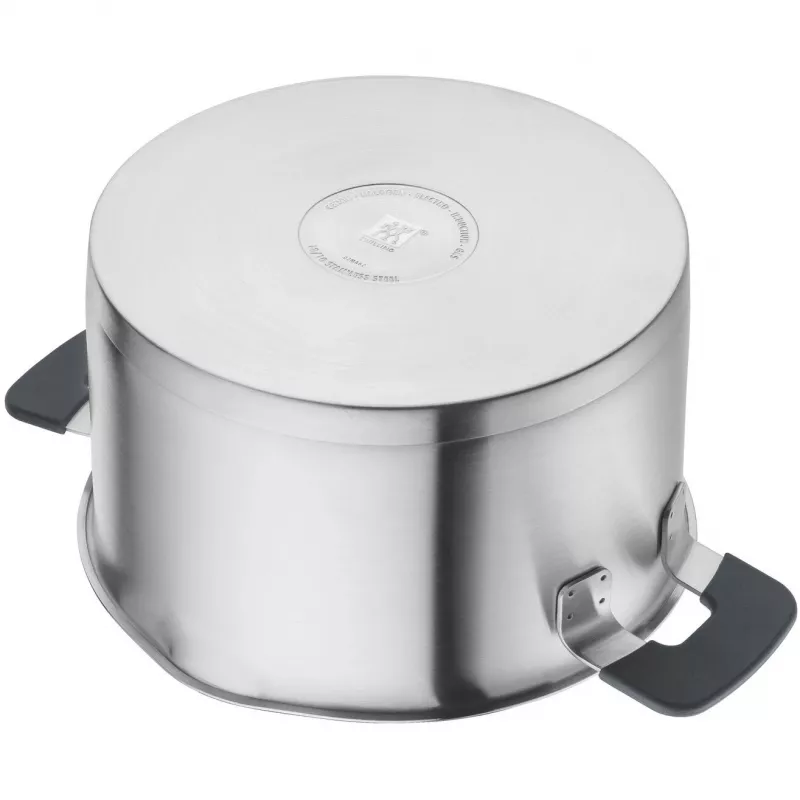 ZWILLING SIMPLIFY 66870-004-0 puodų rinkinys iš nerūdijančio plieno 4 vnt. Sidabrinė, juoda