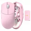 Pelė Lamzu MAYA X 8K belaidė žaidimų pelė šviesiai rožinė USB